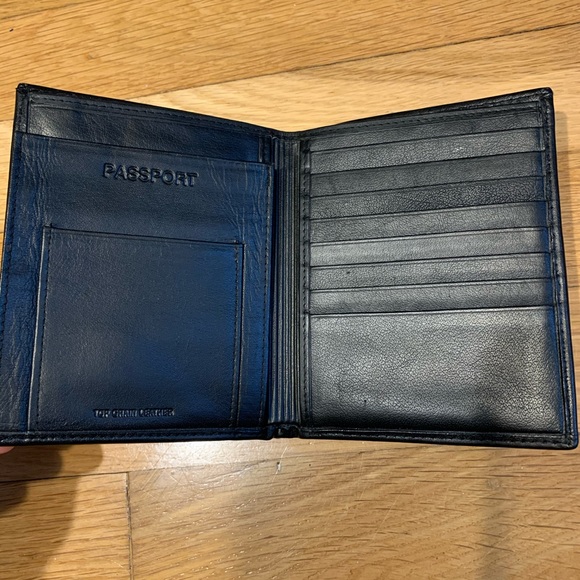 Leather Passport Wallet - Picture 2 of 5
